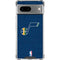 NBA Utah Jazz Yellow Texture Google Pixel 8 Clear Case